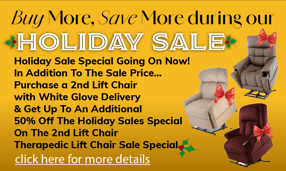 We have 1000s of lift chairs in stock and ready to deliver in Florida!